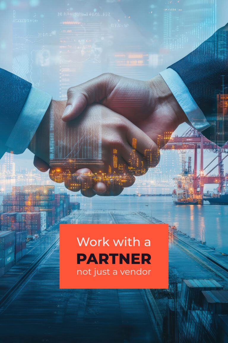 work with a partner not just a vendor