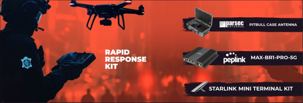 Peplink Parsec Starlink Rapid Response Kit